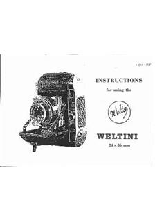 Welta (VEB) Weltini manual. Camera Instructions.